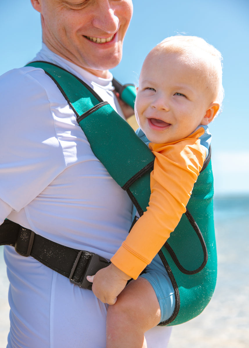Babywearing store in water