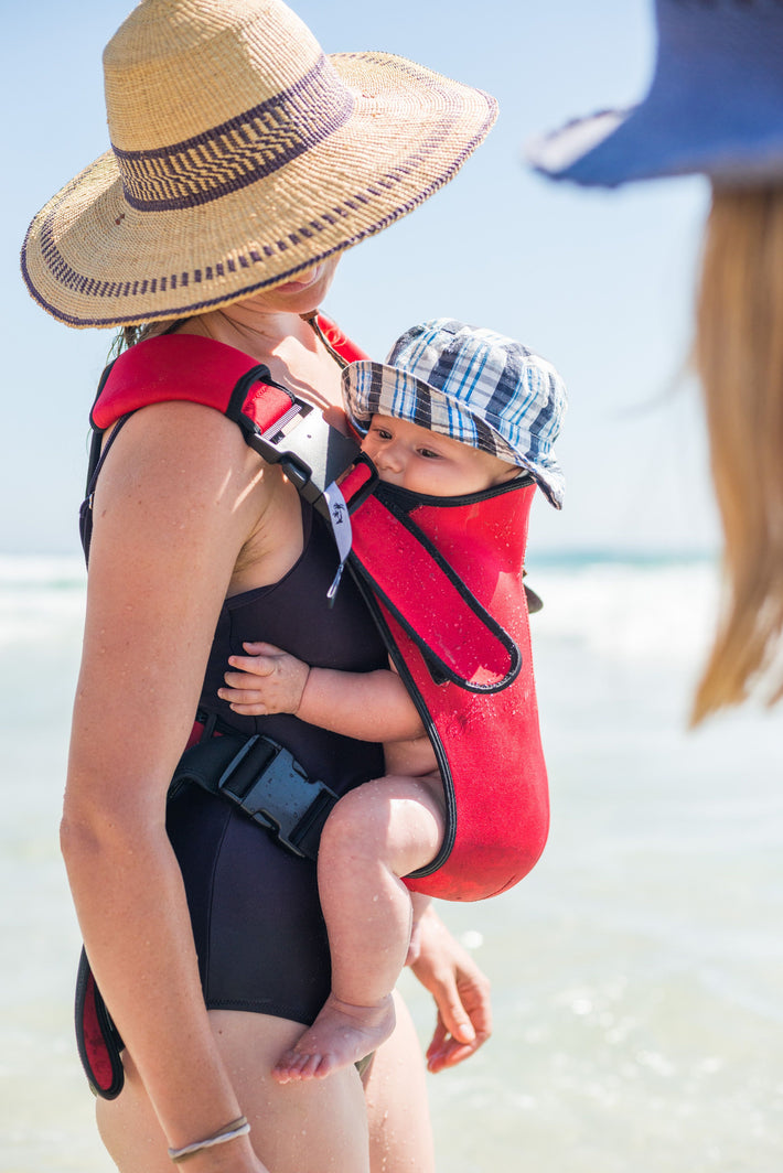 FROG ORANGE Australia's 1 AllSeasons Wetsuit Baby Carrier Frog Orange